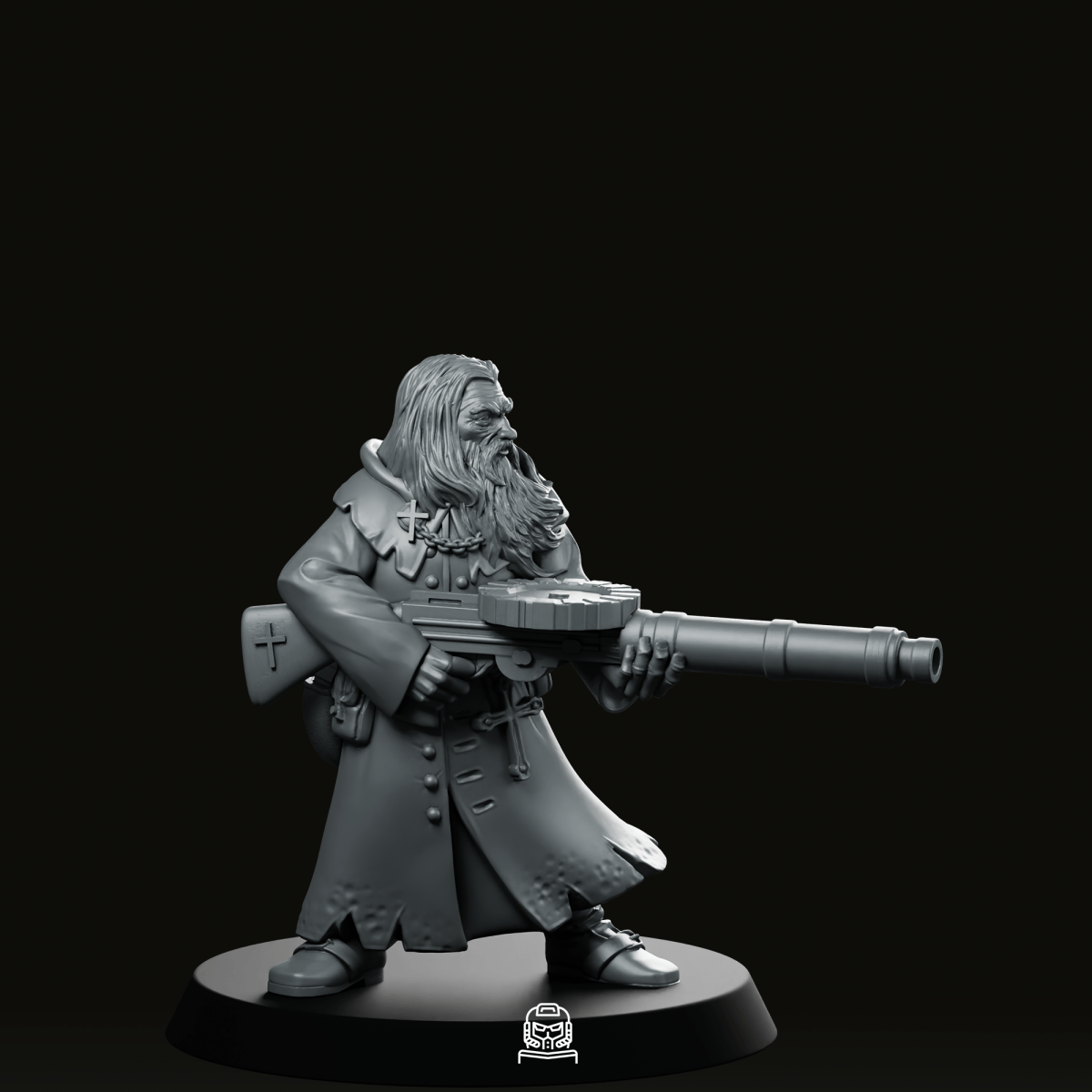 Trench Crusade  Machinegun Miniature