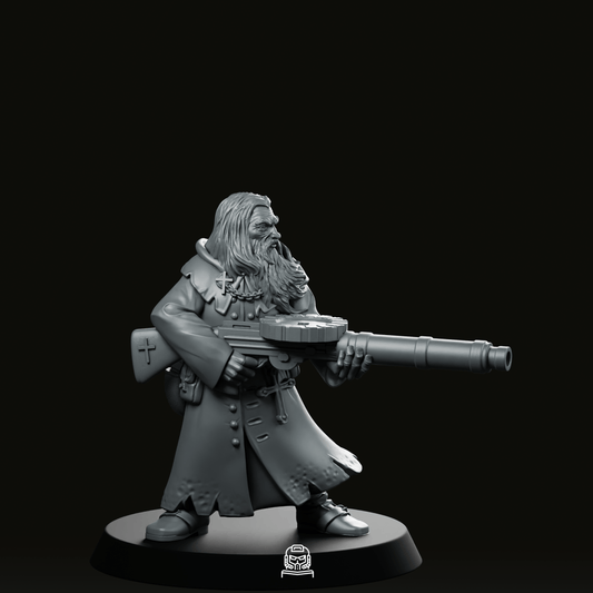 Trench Crusade  Machinegun Miniature