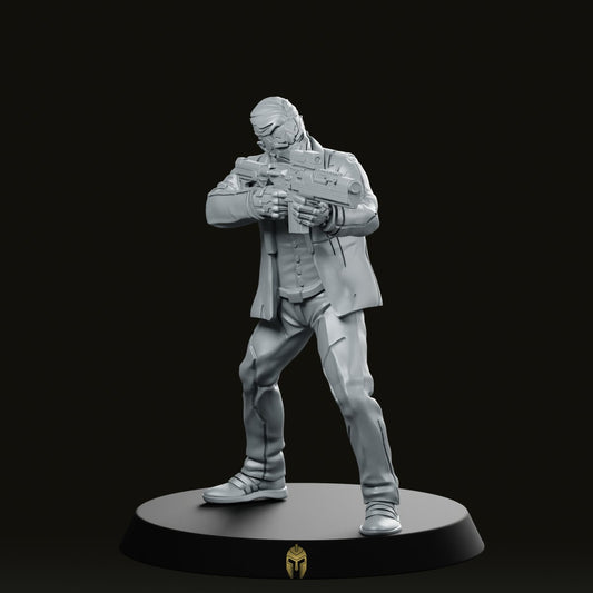 Maddox 02 Cyberpunk Miniature