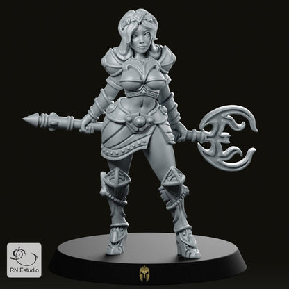 Mage Emerald Witch Miniature