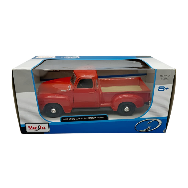 Bburago | 1:24 1950 Chevrolet 3100 Alloy Pickup Diecast Car Model