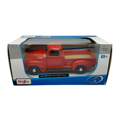 Bburago | 1:24 1950 Chevrolet 3100 Alloy Pickup Diecast Car Model