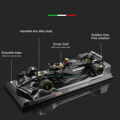 Bburago | 1:24 Mercedes-AMG F1 Team W14 2023 Diecast Models Special Edition