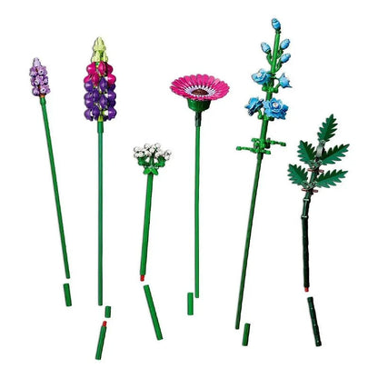 STAX 10313 Wildflower Bouquet Building Block Set