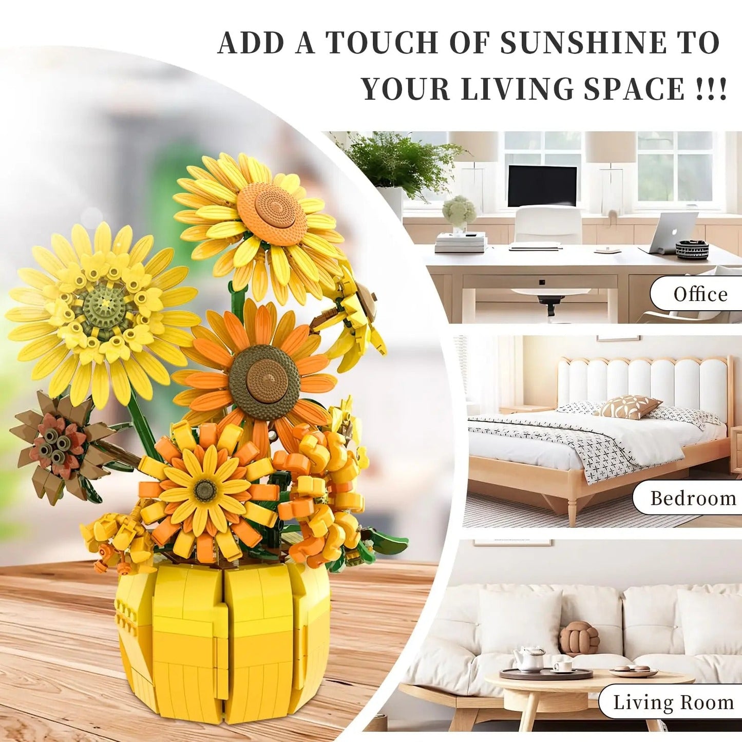 Free Tribe 11002 | The Sunflowers Building Block Set