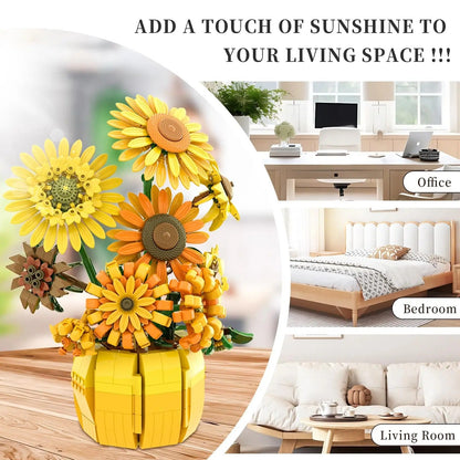 Free Tribe 11002 | The Sunflowers Building Block Set