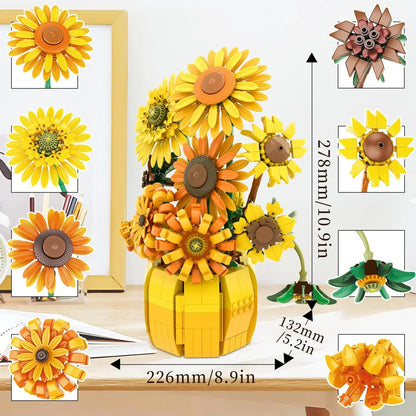 Free Tribe 11002 | The Sunflowers Building Block Set