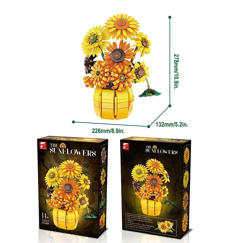 Free Tribe 11002 | The Sunflowers Building Block Set