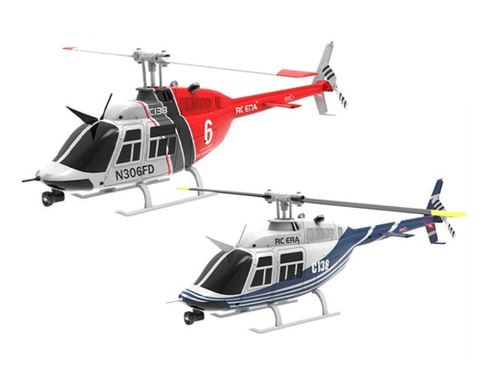 C138 1:33 Six Channel Single Paddle Aileron Helicopter with Optical Flow