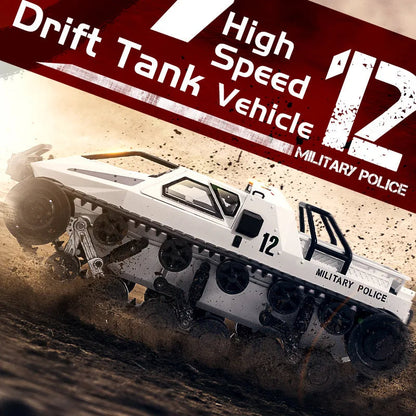 JJRC Q79 | Ripsaw EV2 Tracked Military Police Vehicle