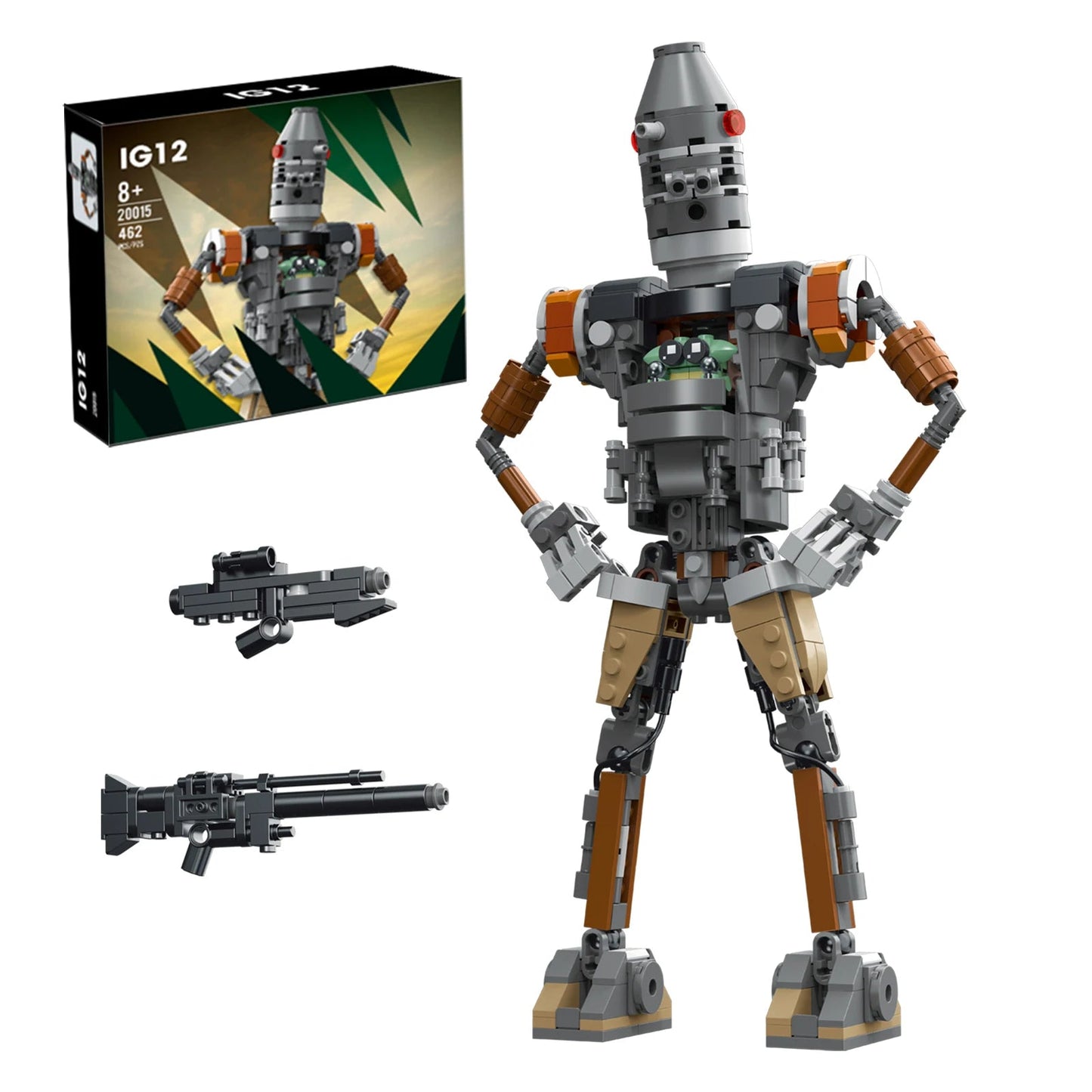 462 Piece Robot IG-12 Building Kit
