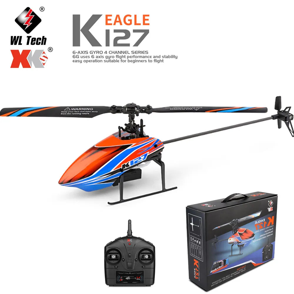 WLtoys K127 V911S 6 Axis Gyro Helicopter