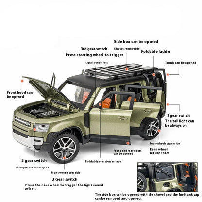 1:24 Replica Land Rover Defender SUV Diecast Car
