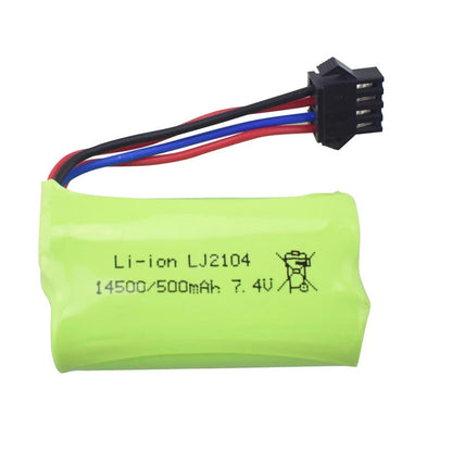 Spare Battery 500mAh 7.4V Lipo for RC Toys