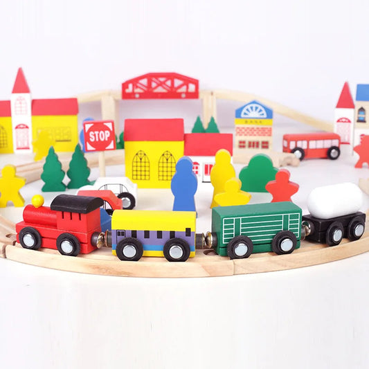 100 Piece Orbit Town Train Set
