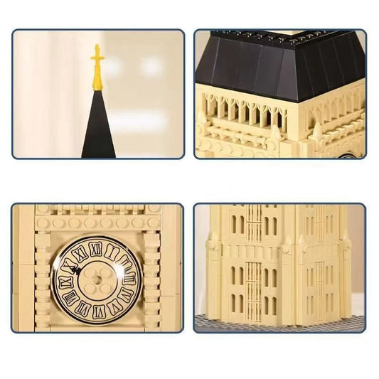 8014 Elizabeth Tower "Big Ben" Building Block Set