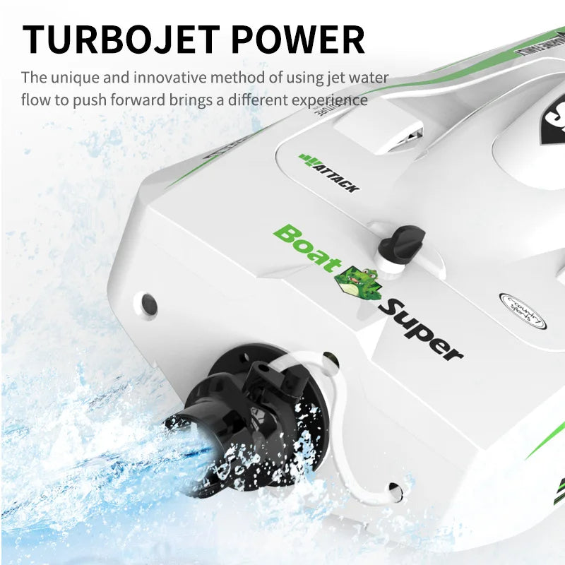 Super Dino TX768 Vortex Jet 2.4Ghz Brushless Powered RC Racing Boat