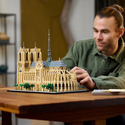 21061 Notre-Dame de Paris Architectural Model Building Block Set