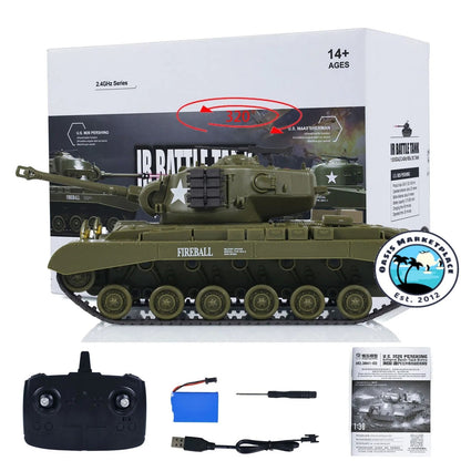 Heng Long Pershing M26 Remote Controlled Battle Tank 3841-02