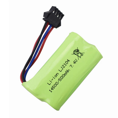 Spare Battery 500mAh 7.4V Lipo for RC Toys
