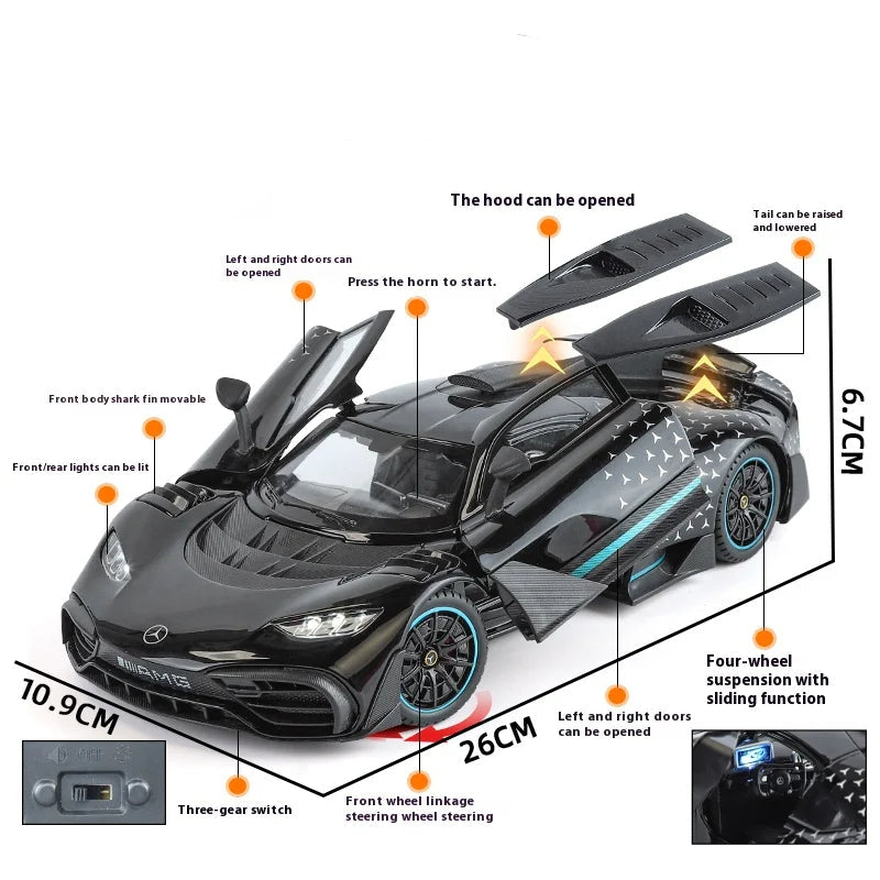 1:18 Replica AMG One Diecast Car