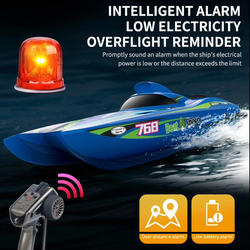 Super Dino TX768 Vortex Jet 2.4Ghz Brushless Powered RC Racing Boat