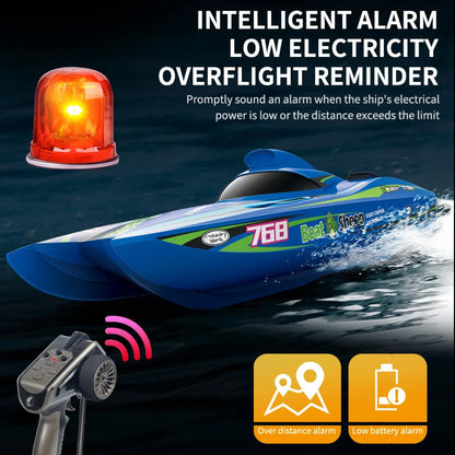 Super Dino TX768 Vortex Jet 2.4Ghz Brushless Powered RC Racing Boat