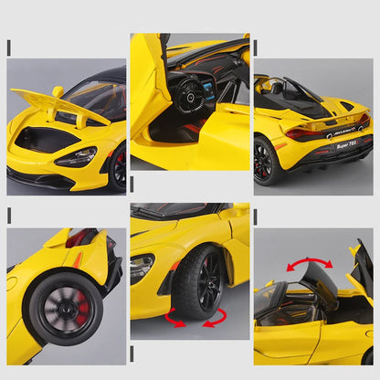 1:24 Replica 2023 720S Spider Diecast Supercar