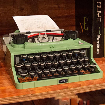 Typewriter 21327 Collectible Retro Display Model 2179 Pcs