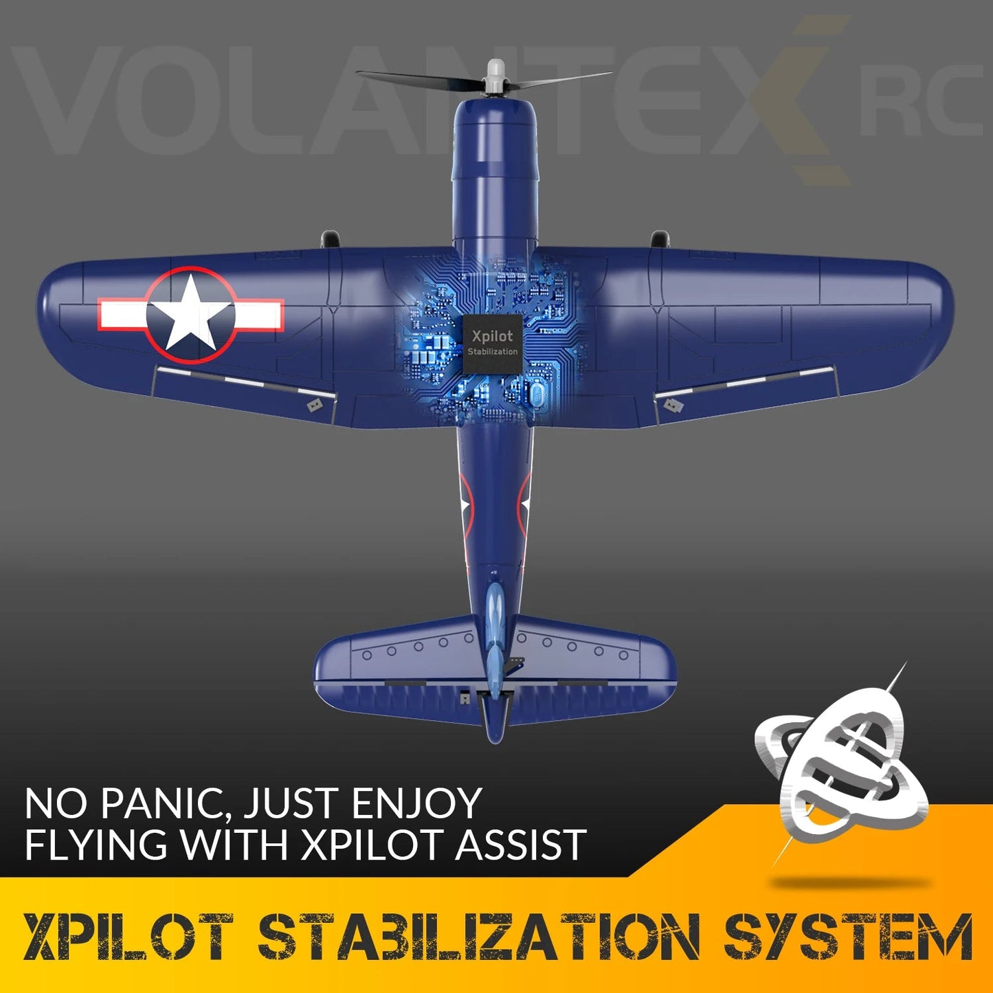 Vought F4U Corsair RC Plane 2.4GHz 4CH RTF