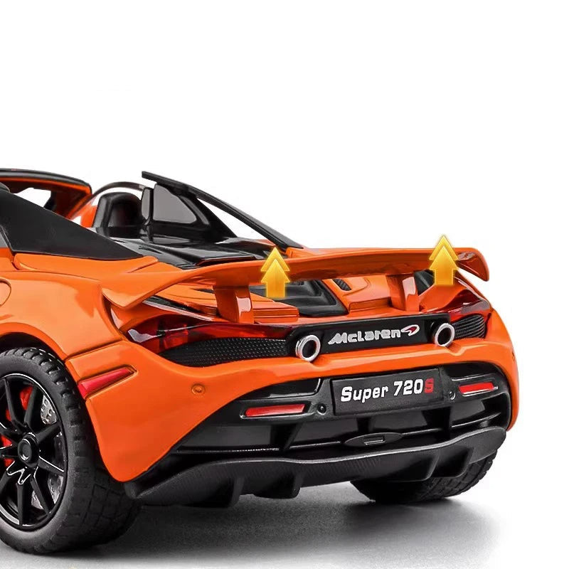 1:24 Replica 2023 720S Spider Diecast Supercar