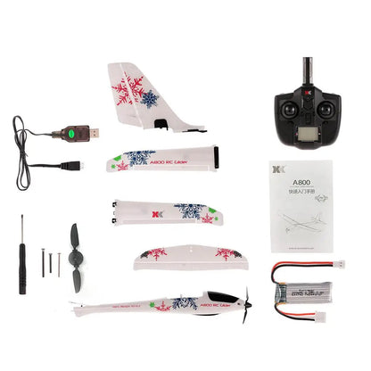 XK A800 5 Channel Fixed Wing Plane 3D6G Mode Switch