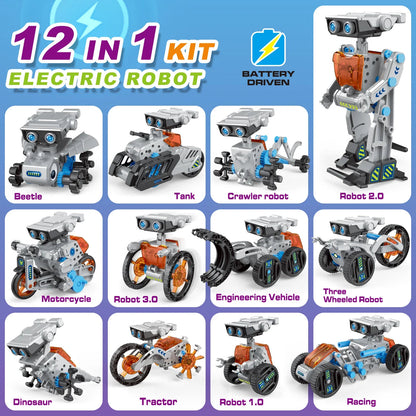 DIY Electric Robot Pro edition 12 in 1 Model