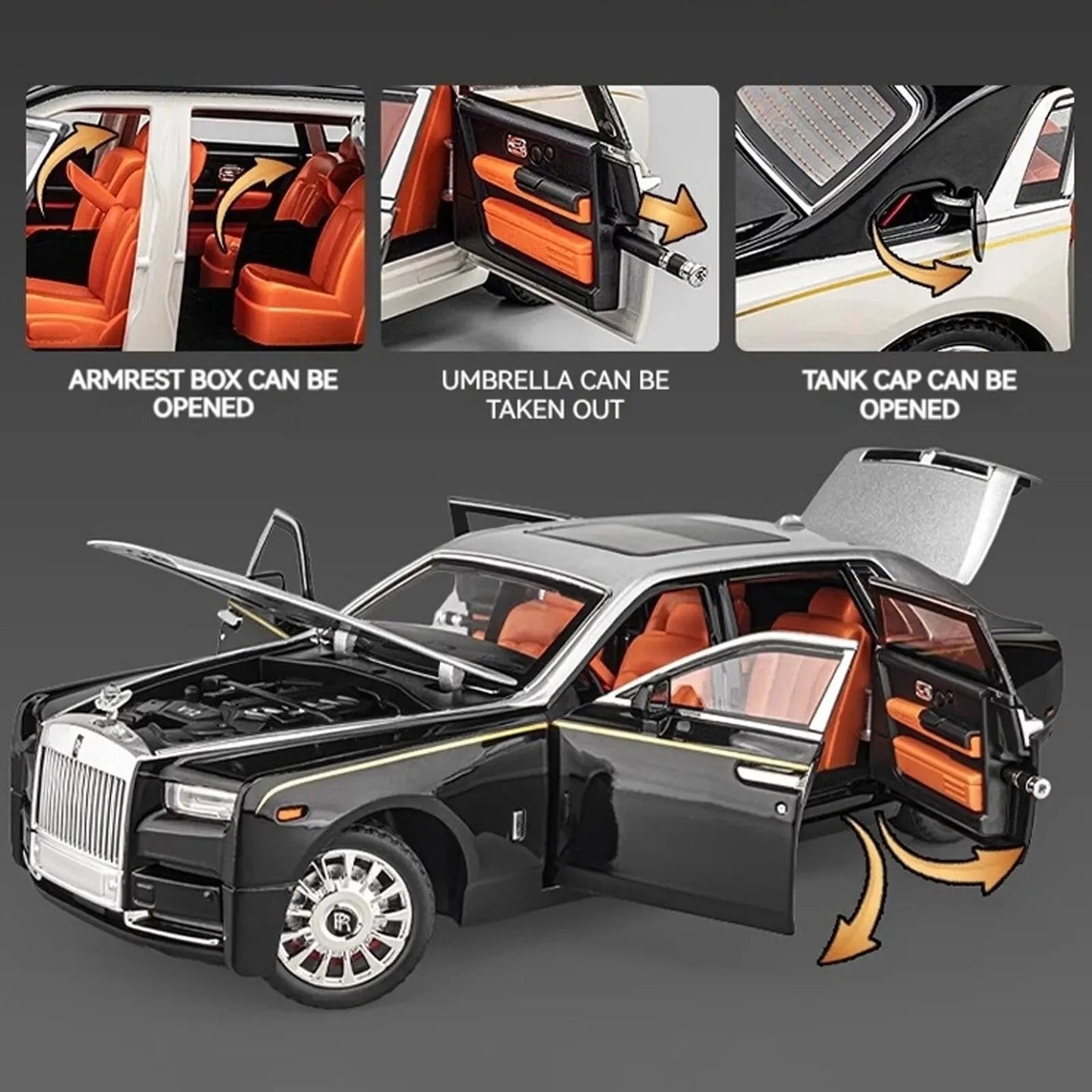 Replica Phantom Diecast Zinc Alloy Car Model