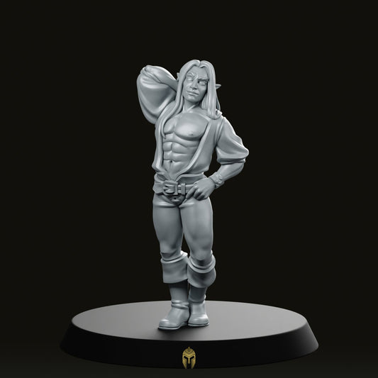 Male Entertainer Fantasy Miniature
