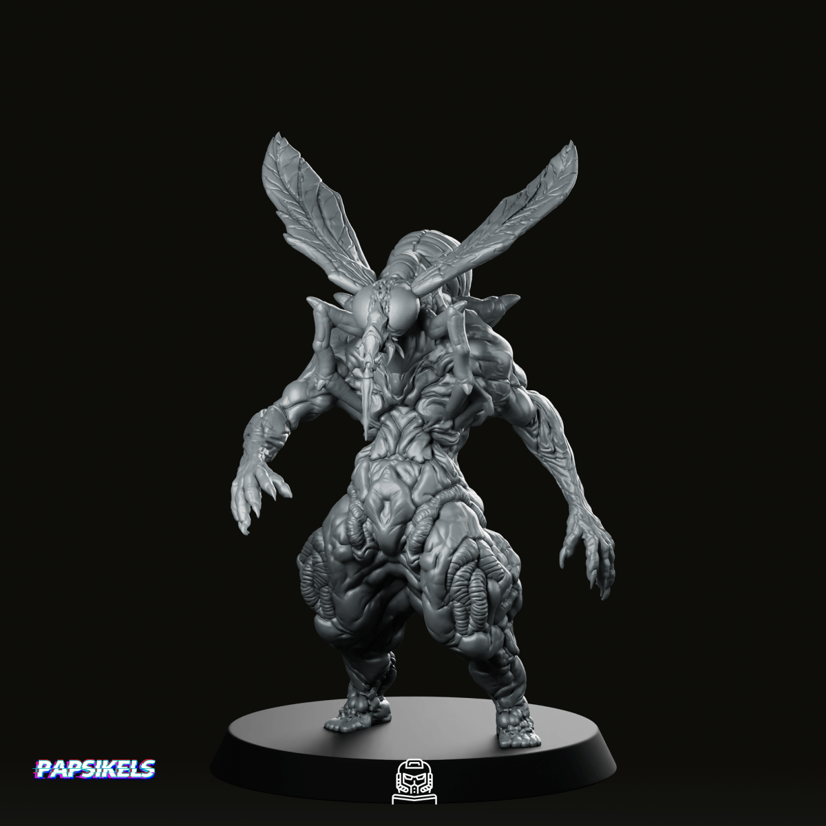 Malignant Fly Grail Thralls 1 Miniature