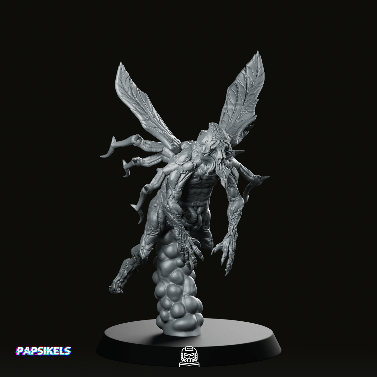 Malignant Fly Grail Thralls 3 Miniature
