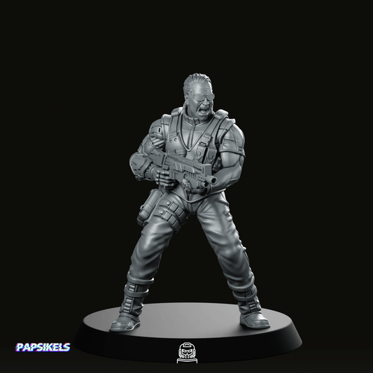 Mechanically Augmented Soldier 3 Miniature