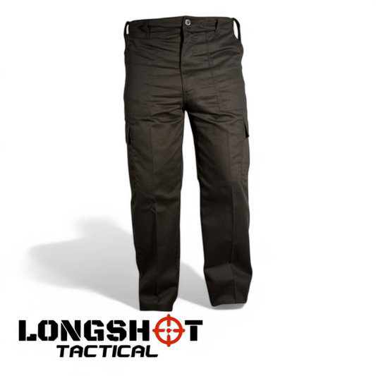 Kombat UK Mens Black Combat Trousers
