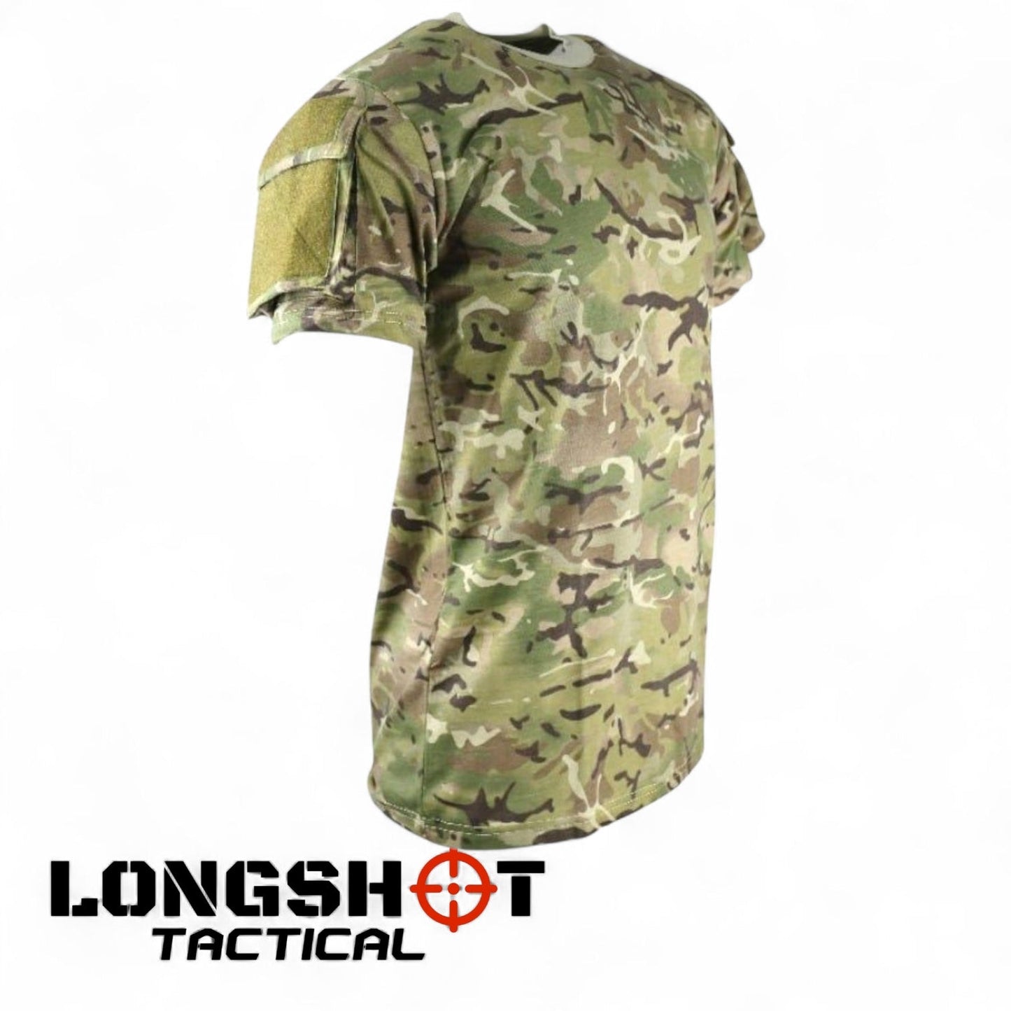 Mens Camo Tactical Army T-Shirt