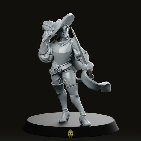 Musketeer Fantasy Miniature