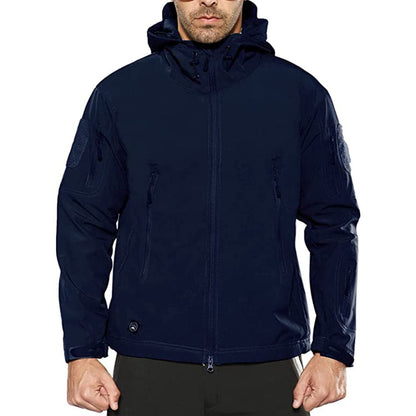Army Outdoor Tactical Waterproof Softshell Fleece Jacket-10