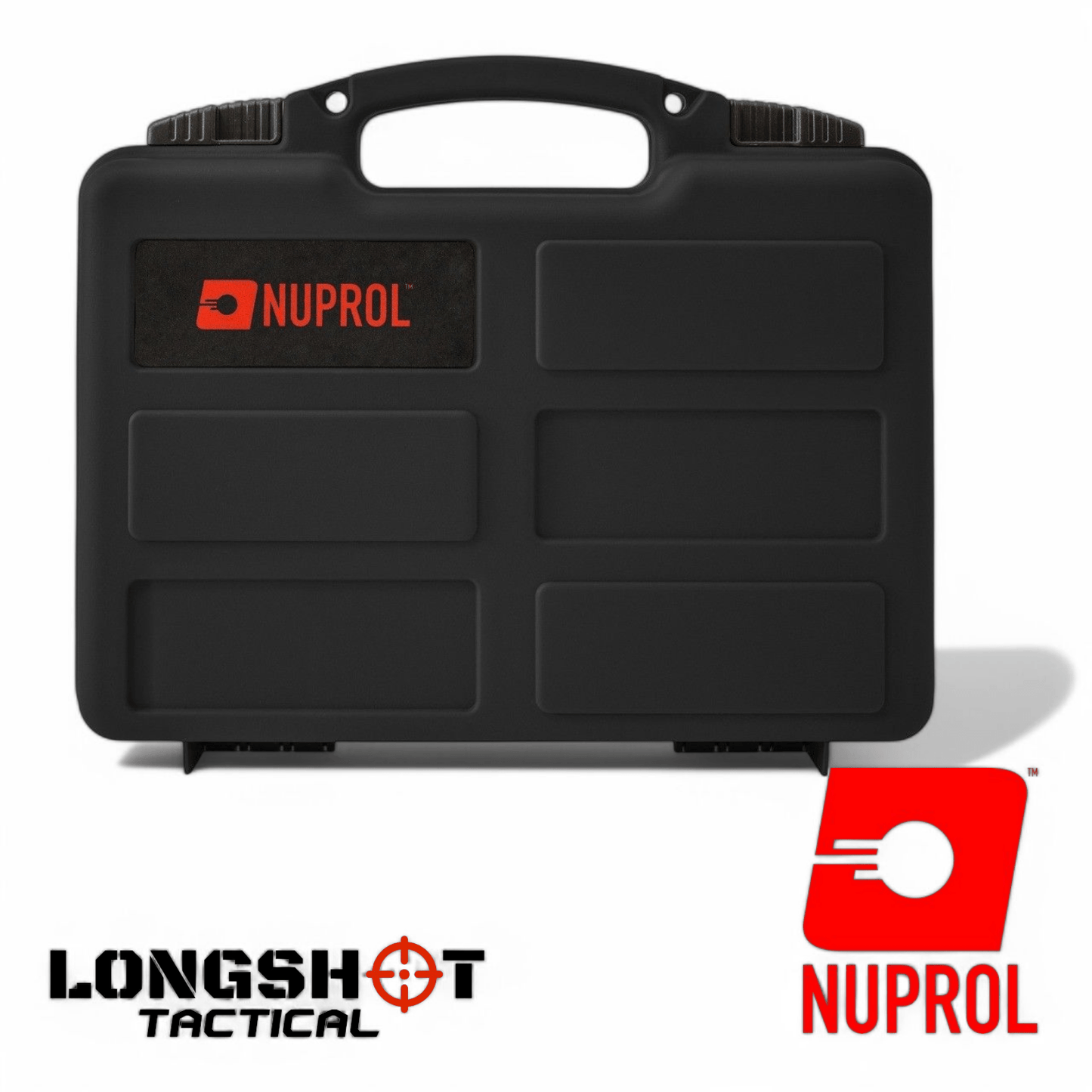 Nuprol Tactical Airsoft Pistol Hard Case Black
