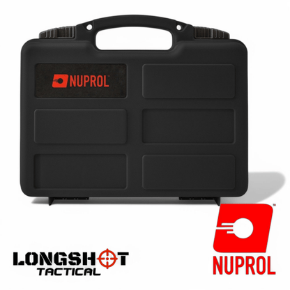 Nuprol Tactical Airsoft Pistol Hard Case Black
