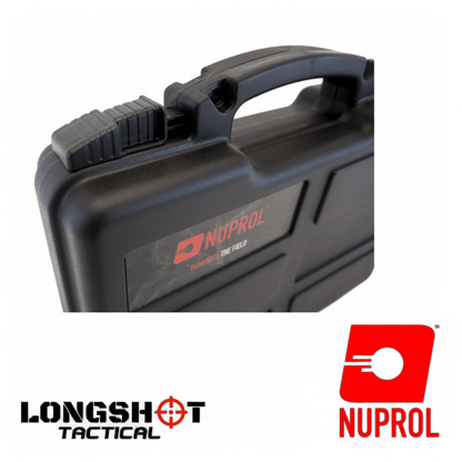 Nuprol Tactical Airsoft Pistol Hard Case Grey