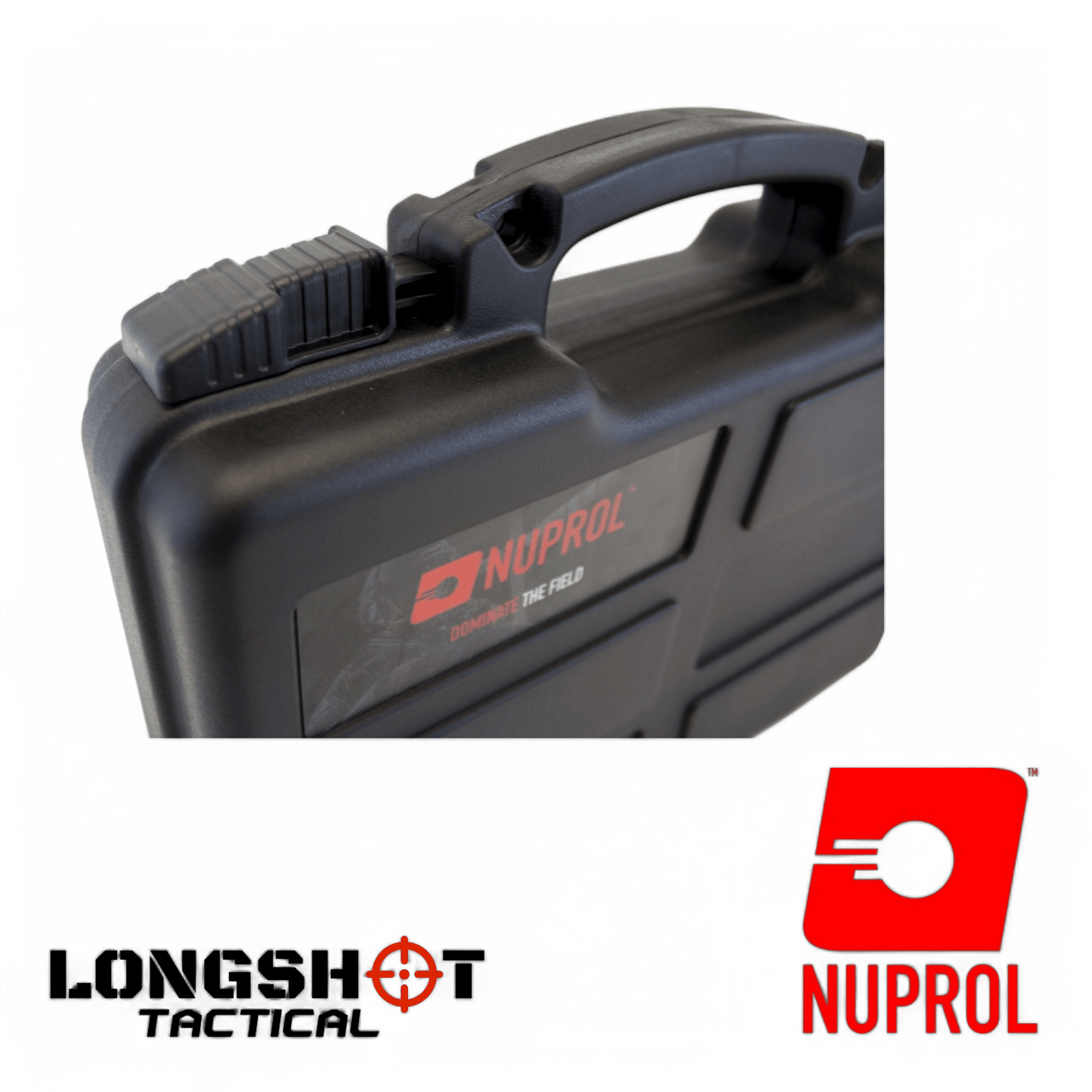 Nuprol Tactical Airsoft Pistol Hard Case Black