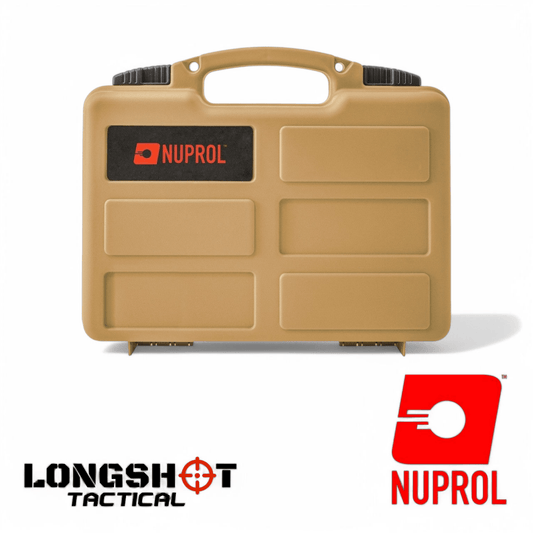 Nuprol Tactical Airsoft Pistol Hard Case Tan