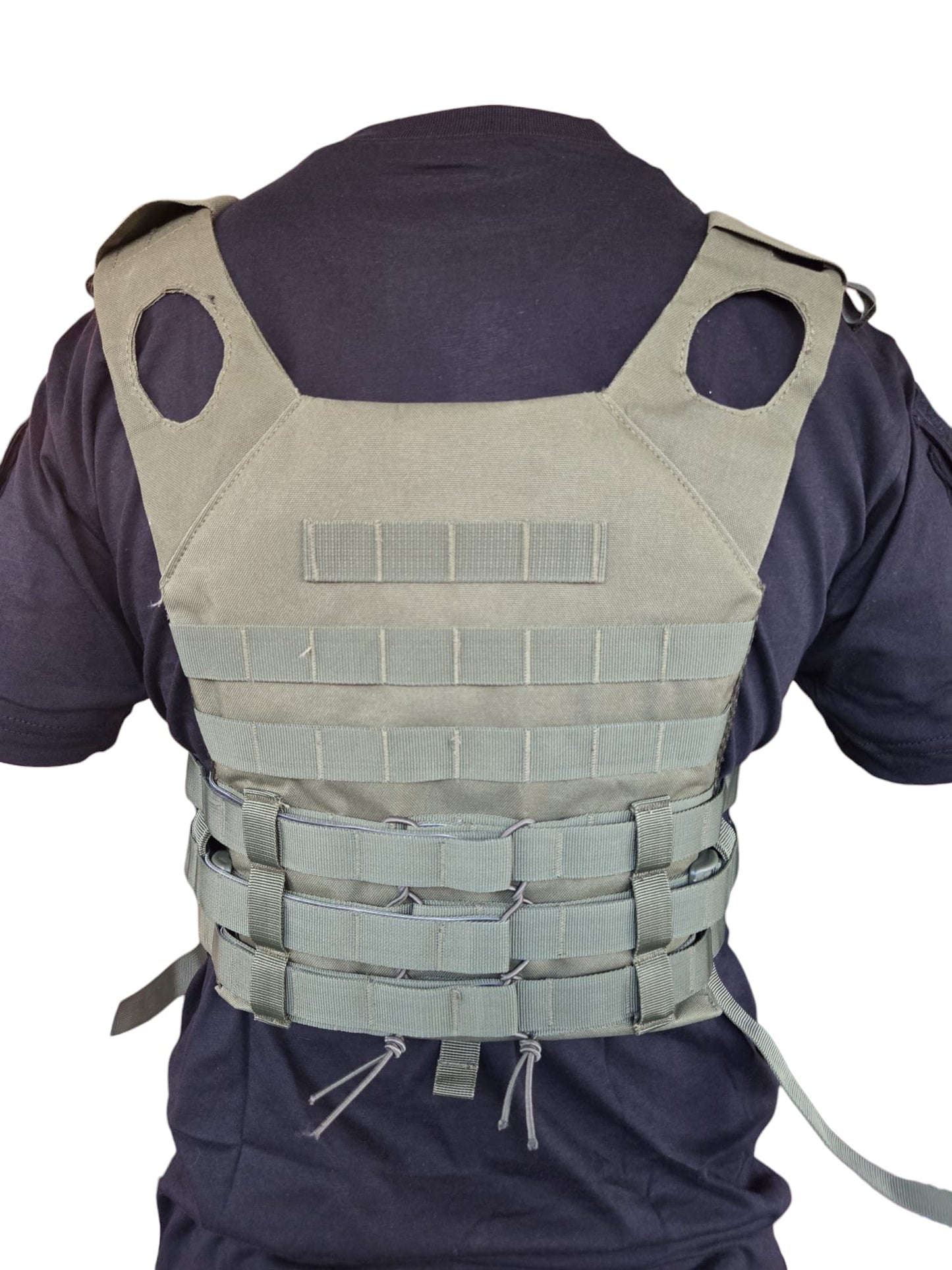 Olive Green Chest Rig Plate Carrier Vest