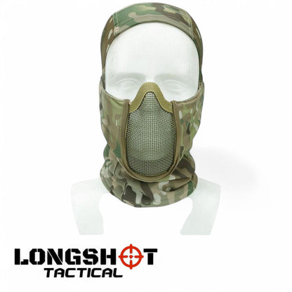 Operators Balaclava / Mesh Face – BTP camo Airsoft Face Mask