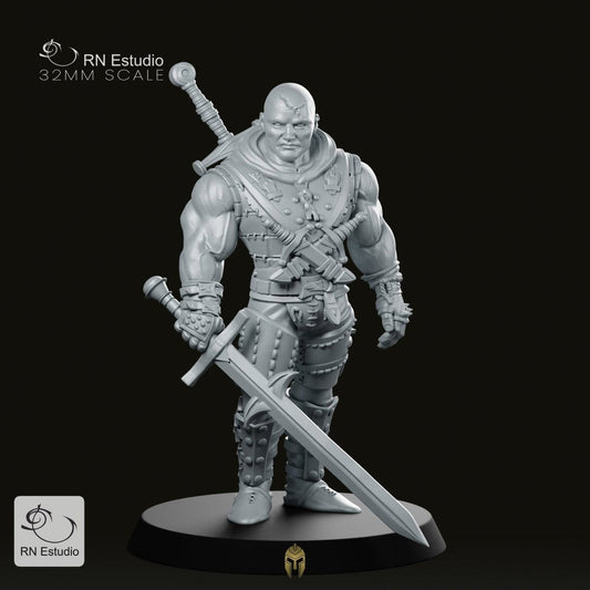 Orc Khramdor Fighter Miniature